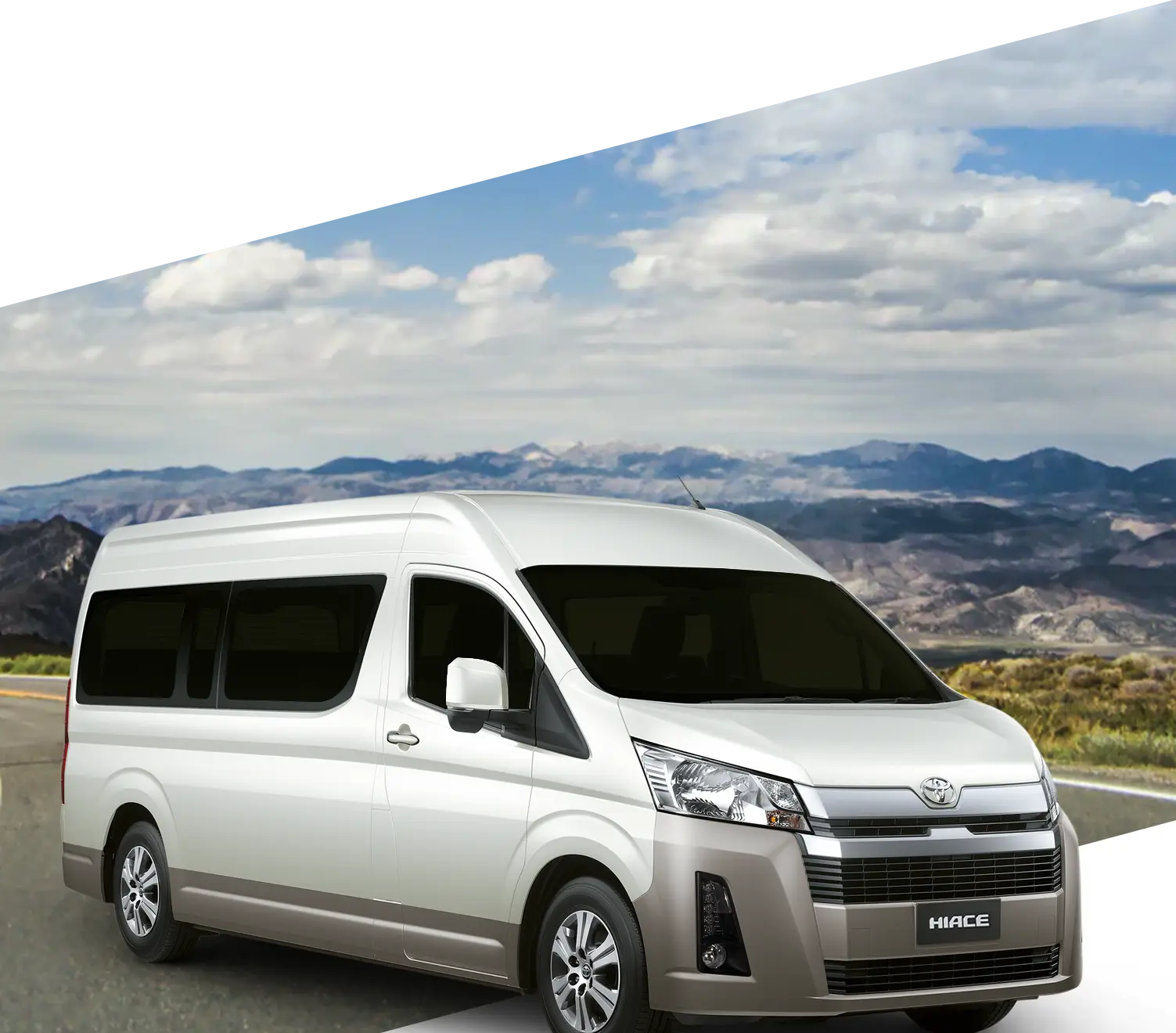 Dumaguete rent a van tourer toyota