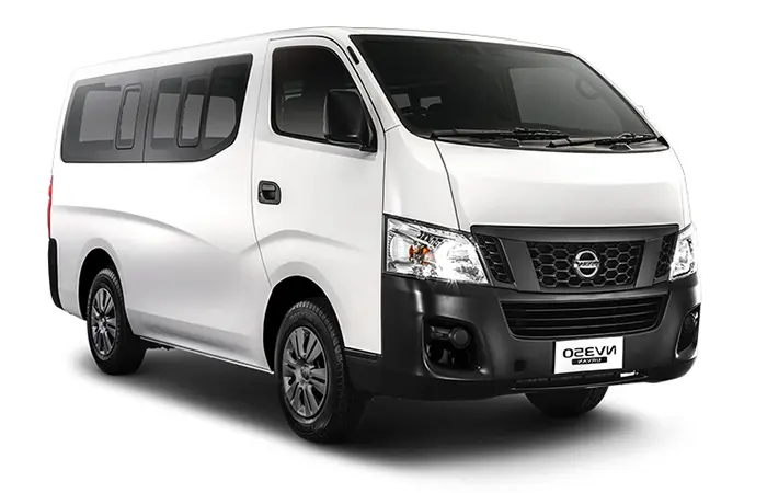 Dumaguete rent a van nissan urvan