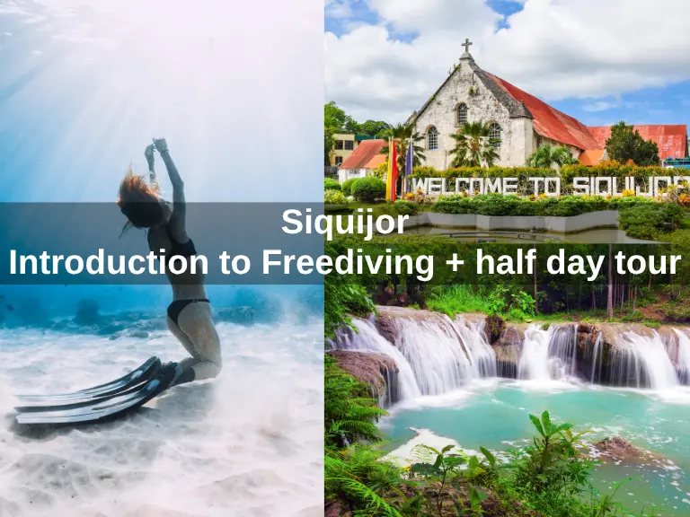 Siquijor Introduction to Freediving + half day tour