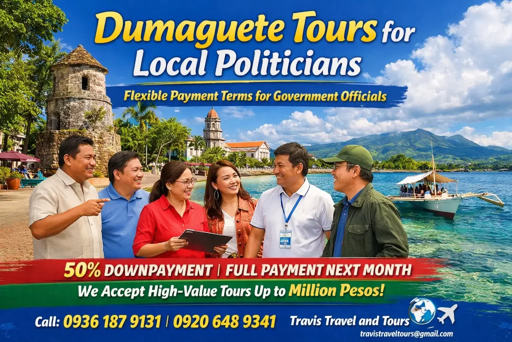 Dumaguete Tours for Local Politicians