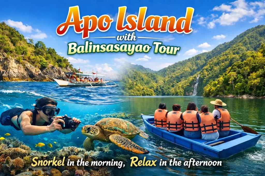 Apo Island with Balinsasayao tour