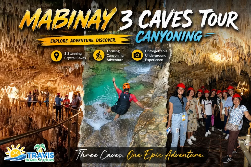 Mabinay 3 Caves Tour canyoning
