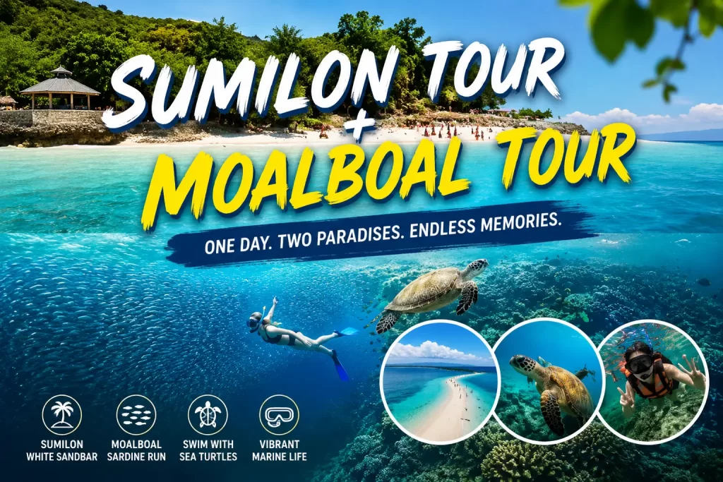 Sumilon Tour + Moalboal Tour