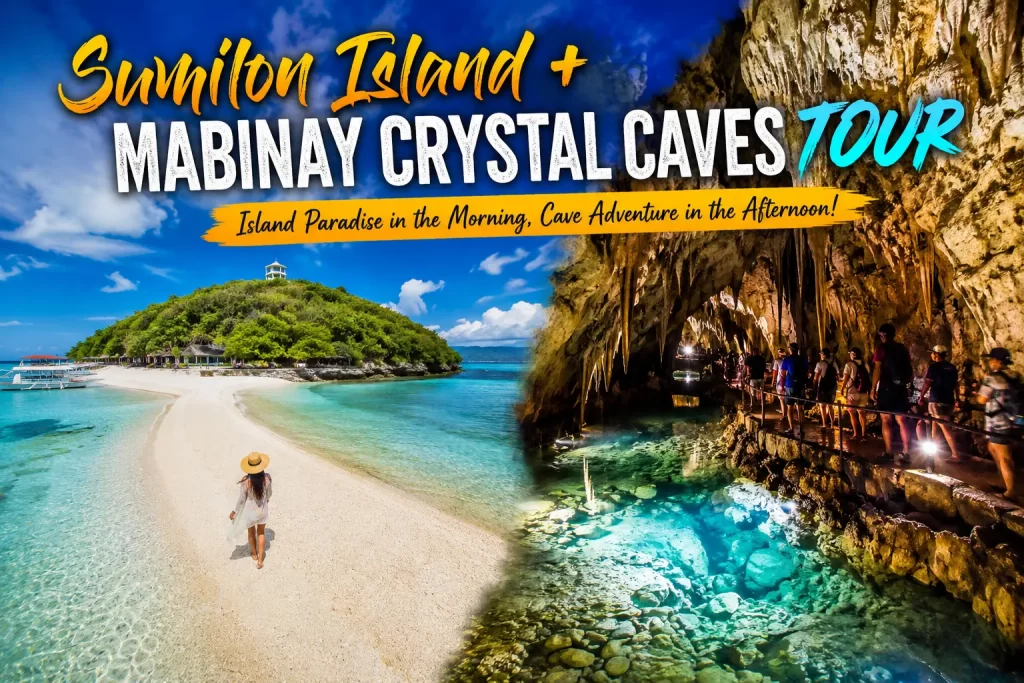 Sumilon Island + Mabinay Crystal Caves Tour